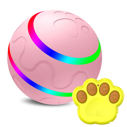Intelligent Wicked Ball for Cats – Automatic Self-Rotating Interactive Toy with USB Charging & Dual Modes
