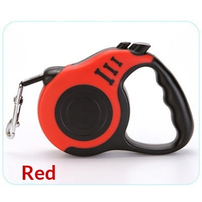 Retractable Dog Leash – Automatic Telescopic Pet Walking Lead with One-Button Lock