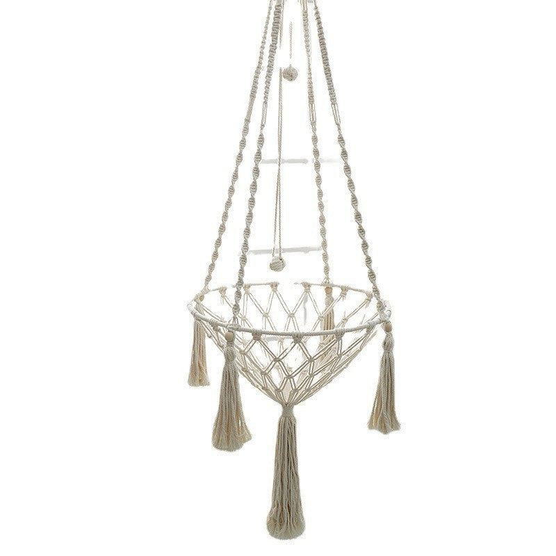 Handwoven Cat Hammock Bed – Breathable Hanging Swing for Cats (Soft & Cozy)