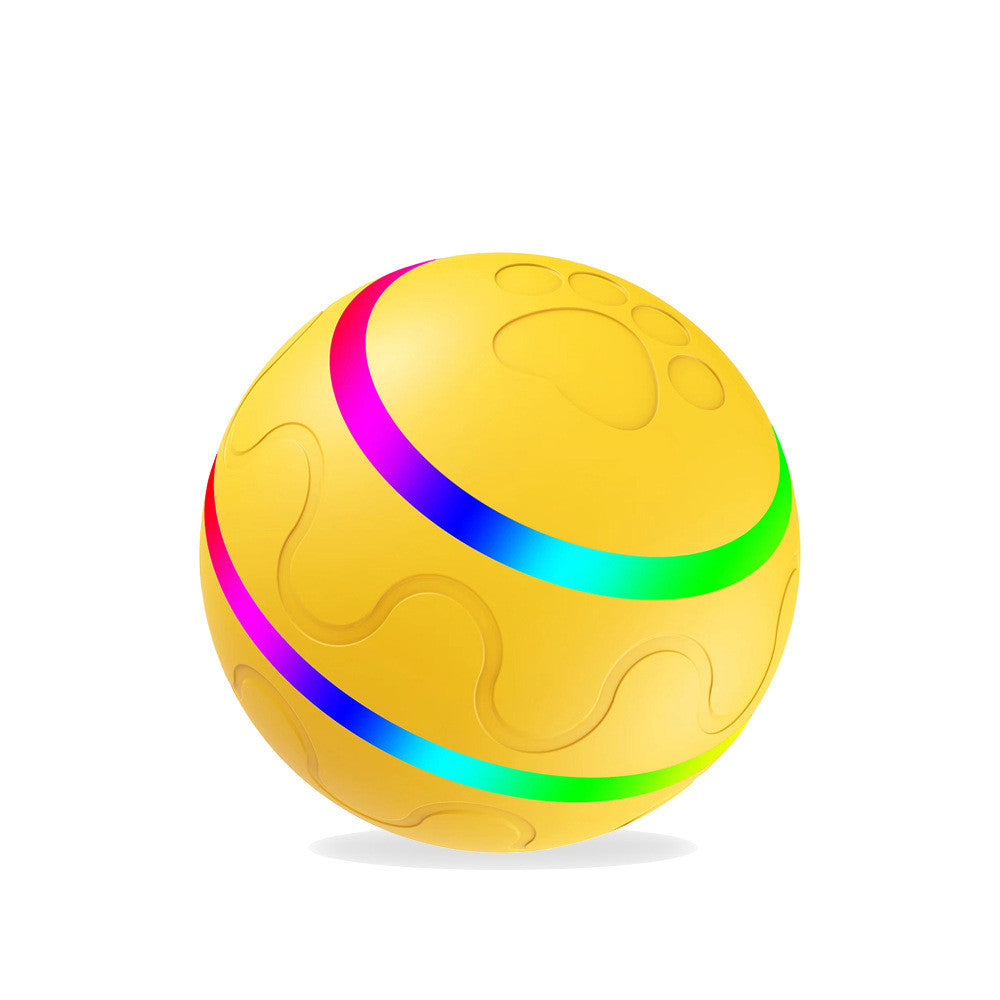 Intelligent Wicked Ball for Cats – Automatic Self-Rotating Interactive Toy with USB Charging & Dual Modes