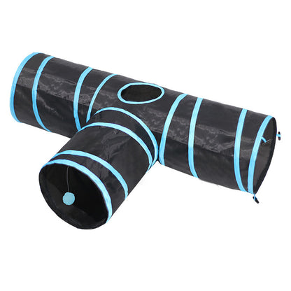 Foldable Cat Tunnel Toy – Interactive Play & Climbing Tube for Indoor Cats