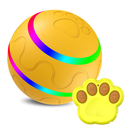 Intelligent Wicked Ball for Cats – Automatic Self-Rotating Interactive Toy with USB Charging & Dual Modes