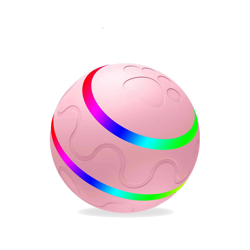 Intelligent Wicked Ball for Cats – Automatic Self-Rotating Interactive Toy with USB Charging & Dual Modes