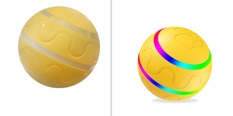 Intelligent Wicked Ball for Cats – Automatic Self-Rotating Interactive Toy with USB Charging & Dual Modes