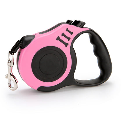 Retractable Dog Leash – Automatic Telescopic Pet Walking Lead with One-Button Lock